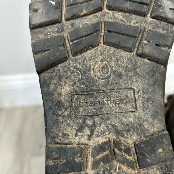 Ozark Trail Men's Hunting Hiking Outdoor Camo Heavy Duty Steel Toe Boots Size 10 - Picture 6 of 7